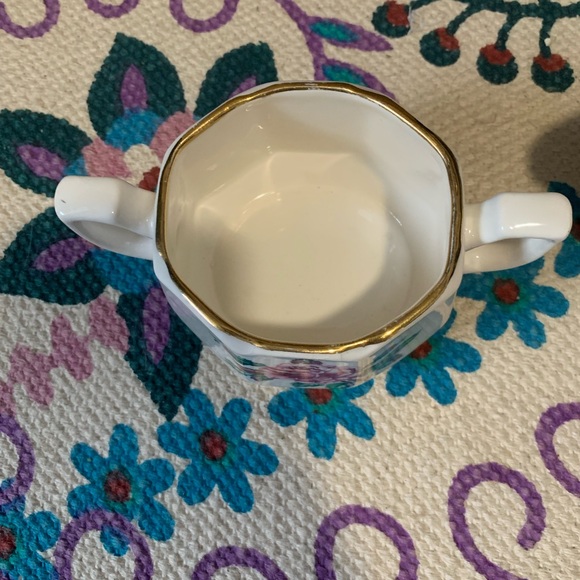 Vintage cream & sugar set - Picture 7 of 8